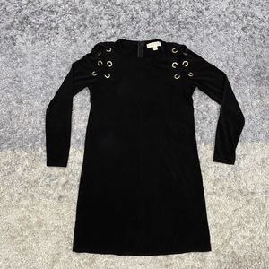 Michael Kors Black Dress Long Sleeve Women’s Size Small Preowned